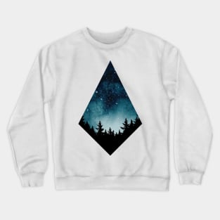 Geometric galaxy Crewneck Sweatshirt